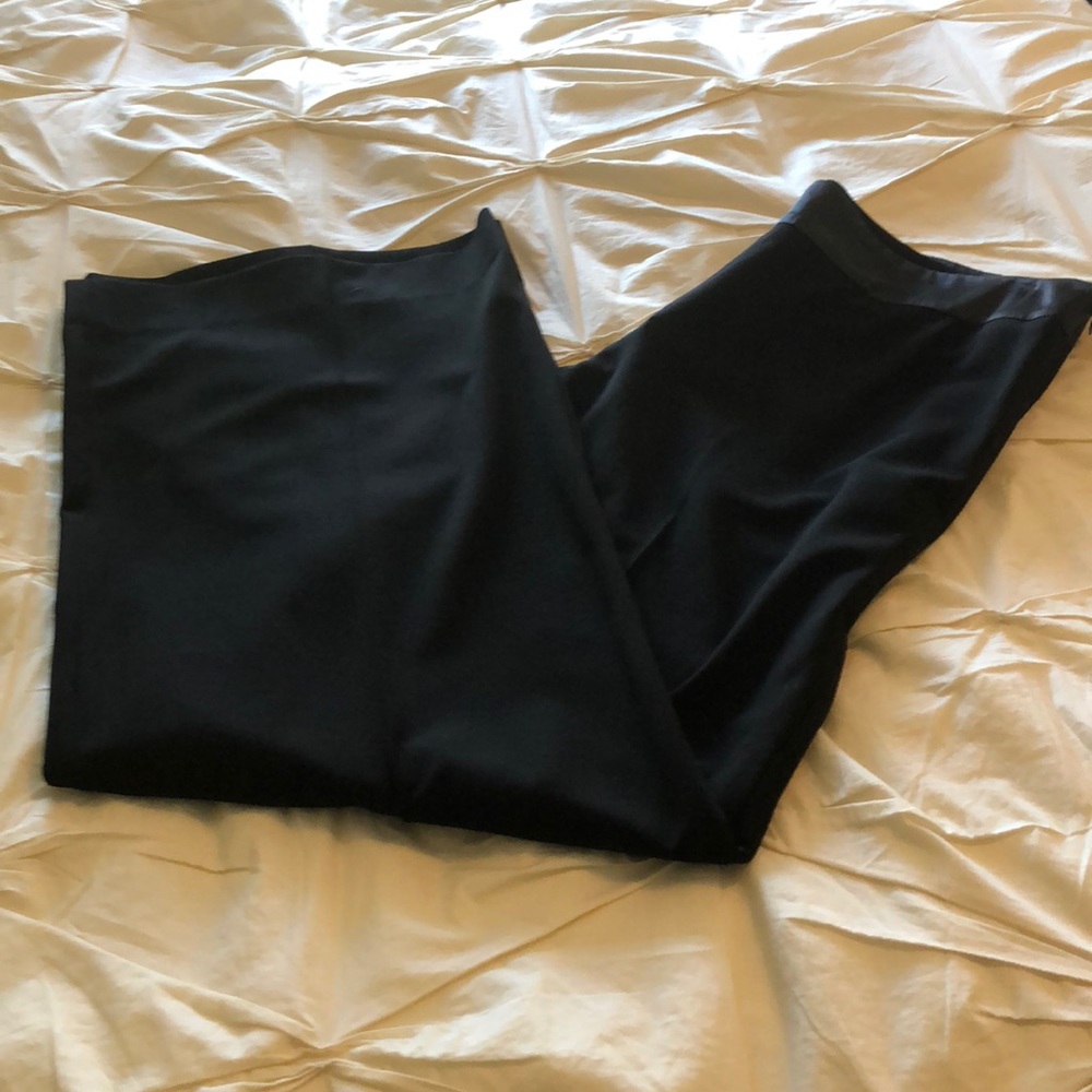 DKNY Side Zip Wide Leg Trouser